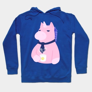 unicorporate (with their coffee) Hoodie